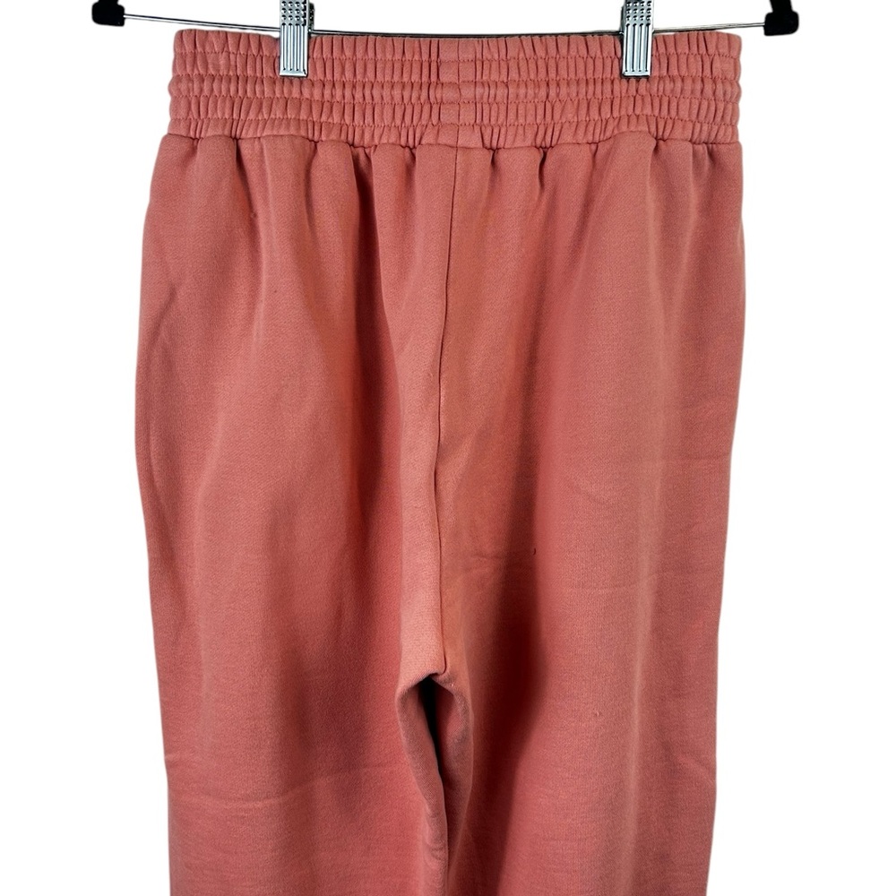 For Love & Lemons M peachy Pink Josie Sweatpants High Rise Gym Sweat Pants - Picture 8 of 14